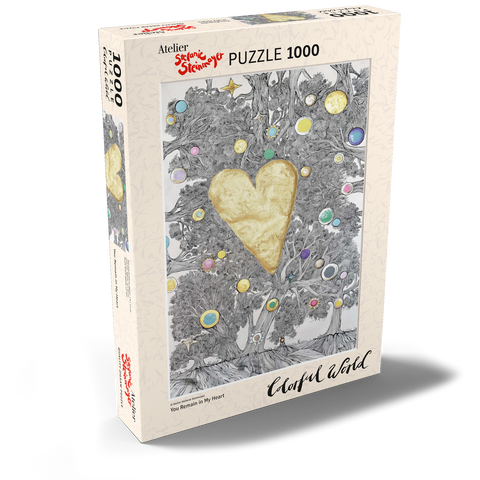 Darstellung des Puzzle Motivs You Remain in My Heart You Remain in My Heart 1000 Puzzle Schachtel Ansicht2
