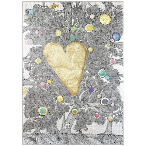 Darstellung des Puzzle Motivs You Remain in My Heart puzzleplate You Remain in My Heart 1000 Puzzle