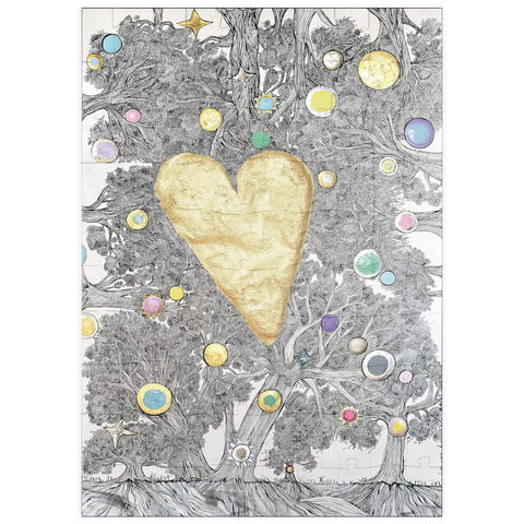 Darstellung des Puzzle Motivs You Remain in My Heart puzzleplate You Remain in My Heart 100 Puzzle