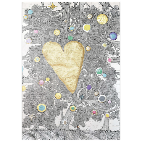 Darstellung des Puzzle Motivs You Remain in My Heart puzzleplate You Remain in My Heart 200 Puzzle