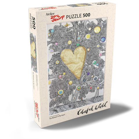 Darstellung des Puzzle Motivs You Remain in My Heart You Remain in My Heart 500 Puzzle Schachtel Ansicht2