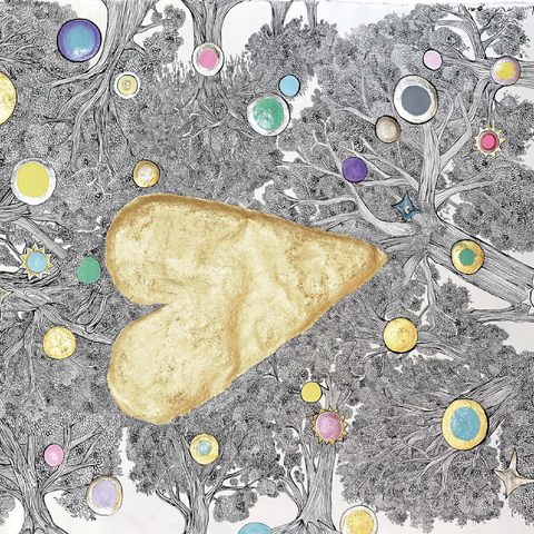 Darstellung des Puzzle Motivs You Remain in My Heart You Remain in My Heart 500 Puzzle 3D Modell