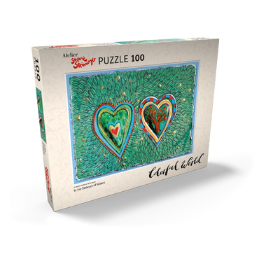 Darstellung des Puzzle Motivs In the Embrace of Natur 100 Puzzle Schachtel Ansicht2