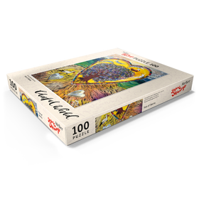 Darstellung des Puzzle Motivs Tree of Storks - Puzzleteile: 100