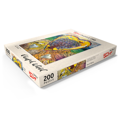 Darstellung des Puzzle Motivs Tree of Storks Tree of Storks 200 Puzzle Schachtel Ansicht1