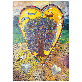 Darstellung des Puzzle Motivs Tree of Storks - Puzzleteile: 200