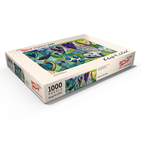 Alternative Darstellung des Puzzle-Motivs Facets of the Heart – Puzzleteile: 1000