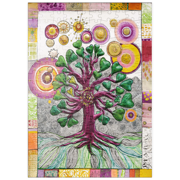Darstellung des Puzzle Motivs puzzleplate The Fair Gingko Tree 200 Puzzle