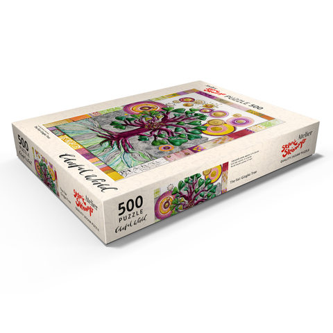 Darstellung des Puzzle Motivs The Fair Gingko Tree The Fair Gingko Tree 500 Puzzle Schachtel Ansicht1