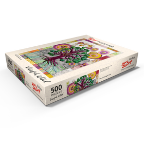 Darstellung des Puzzle Motivs The Fair Gingko Tree - Puzzleteile: 500