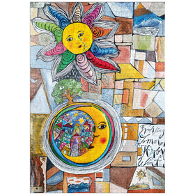 Darstellung des Puzzle-Motivs Of Near and Far – Puzzleteile: 1000