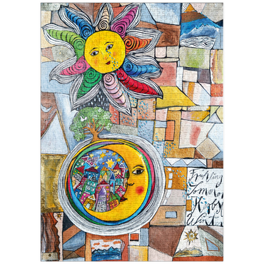 Darstellung des Puzzle Motivs puzzleplate Of Near and Far 1000 Puzzle