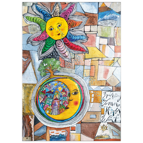 Darstellung des Puzzle Motivs Of Near and Far - Puzzleteile: 100