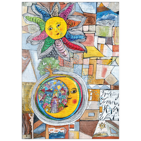 Darstellung des Puzzle Motivs Of Near and Far - Puzzleteile: 200