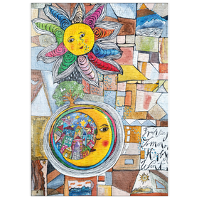 Darstellung des Puzzle Motivs Of Near and Far - Puzzleteile: 500