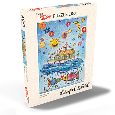 Darstellung des Puzzle Motivs Little Journey 100 Puzzle Schachtel Ansicht2