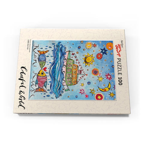 Darstellung des Puzzle Motivs Little Journey Little Journey 100 Puzzle Schachtel Ansicht3