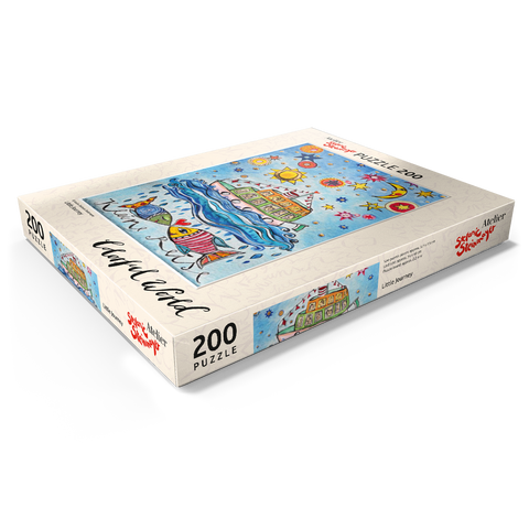 Darstellung des Puzzle Motivs Little Journey Little Journey 200 Puzzle Schachtel Ansicht1