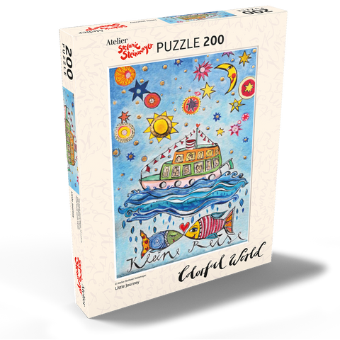 Darstellung des Puzzle Motivs Little Journey Little Journey 200 Puzzle Schachtel Ansicht2