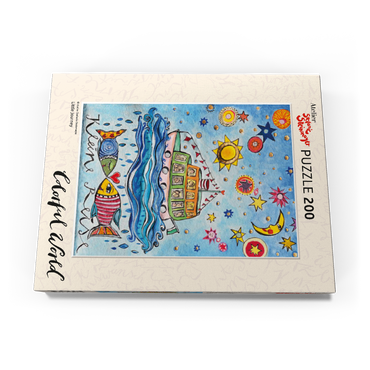 Darstellung des Puzzle Motivs Little Journey 200 Puzzle Schachtel Ansicht3