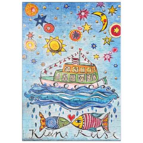 Darstellung des Puzzle Motivs Little Journey puzzleplate Little Journey 200 Puzzle