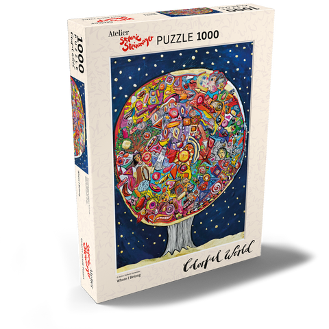 Darstellung des Puzzle Motivs Where I Belong Where I Belong 1000 Puzzle Schachtel Ansicht2