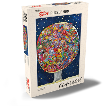 Darstellung des Puzzle Motivs Where I Belong 500 Puzzle Schachtel Ansicht2
