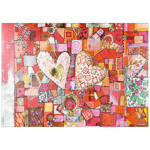 Darstellung des Puzzle Motivs This Is for Us puzzleplate This Is for Us 1000 Puzzle