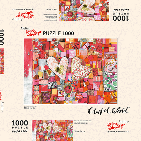 Darstellung des Puzzle Motivs This Is for Us This Is for Us 1000 Puzzle Schachtel 3D Modell