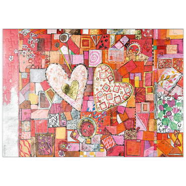 Darstellung des Puzzle Motivs puzzleplate This Is for Us 200 Puzzle