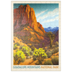 Darstellung des Puzzle Motivs Guadalupe Mountains National Park: Armadillo Crossing - Puzzleteile: 200