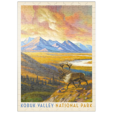Darstellung des Puzzle Motivs puzzleplate Kobuk Valley National Park: Caribou Country 200 Puzzle