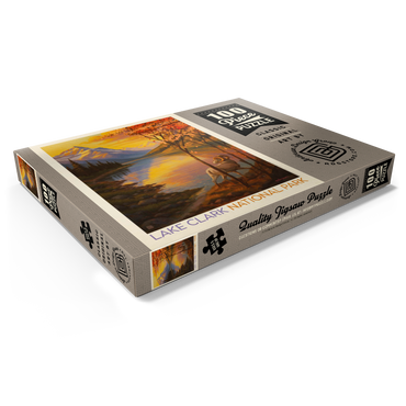 Darstellung des Puzzle Motivs Lake Clark National Park: Autumn Glow 100 Puzzle Schachtel Ansicht1