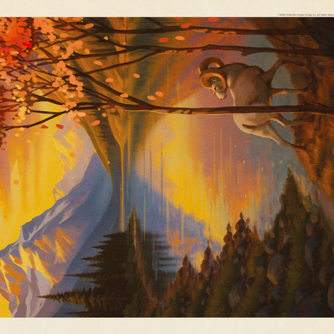 Darstellung des Puzzle Motivs Lake Clark National Park: Autumn Glow Lake Clark National Park: Autumn Glow 200 Puzzle 3D Modell