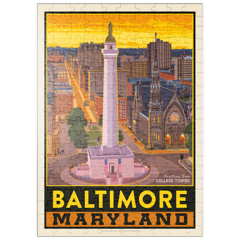 Darstellung des Puzzle Motivs American College Towns: Baltimore, MD puzzleplate American College Towns: Baltimore, MD 200 Puzzle