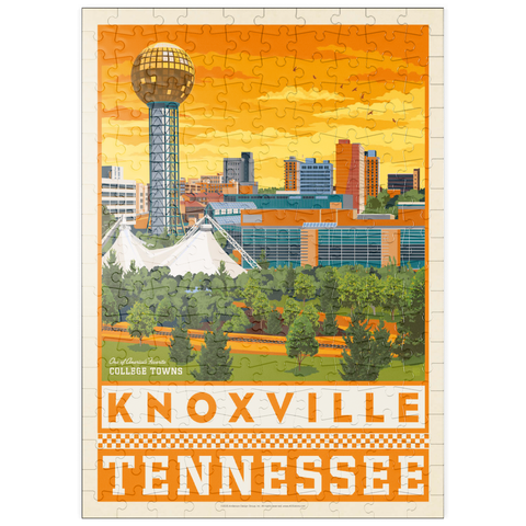 Darstellung des Puzzle Motivs American College Towns: Knoxville, TN puzzleplate American College Towns: Knoxville, TN 200 Puzzle
