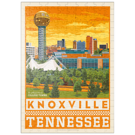 Darstellung des Puzzle Motivs American College Towns: Knoxville, TN - Puzzleteile: 200