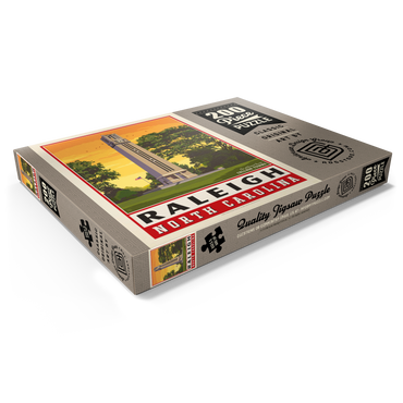 Darstellung des Puzzle Motivs American College Towns: Raleigh, NC 200 Puzzle Schachtel Ansicht1