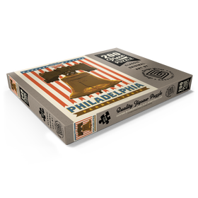 Alternative Darstellung des Puzzle-Motivs 250th Anniversary USA: Liberty Bell – Puzzleteile: 200