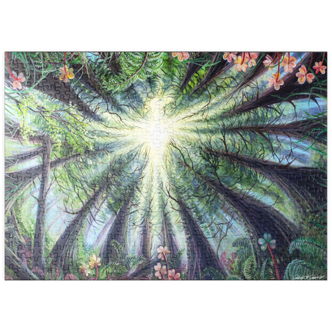 Darstellung des Puzzle Motivs Phoenix Redwoods - Dakota Daetwiler puzzleplate Phoenix Redwoods - Dakota Daetwiler 500 Puzzle
