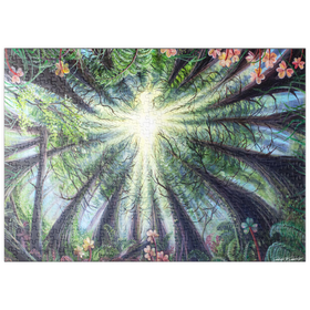 Darstellung des Puzzle Motivs Phoenix Redwoods - Dakota Daetwiler - Puzzleteile: 500