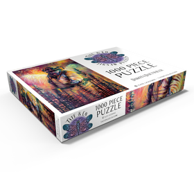 Darstellung des Puzzle Motivs Hero Firefighter, first responders - Dakota Daetwiler - Puzzleteile: 1000