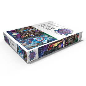 Alternative Darstellung des Puzzle-Motivs Hazel's Reading World - Dakota Daetwiler – Puzzleteile: 1000