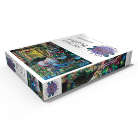 Alternative Darstellung des Puzzle-Motivs Christmas Mischief, Santa and elves - Dakota Daetwiler – Puzzleteile: 500