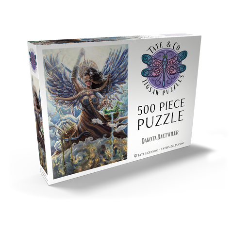 Darstellung des Puzzle Motivs Angel of Justice, Earth day - Dakota Daetwiler Angel of Justice, Earth day - Dakota Daetwiler 500 Puzzle Schachtel Ansicht2