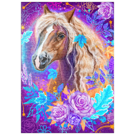 Darstellung des Puzzle Motivs Horse Animal Spirit - Sheena Pike - Puzzleteile: 500