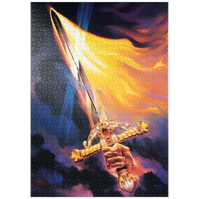 Darstellung des Puzzle Motivs Sword of the Spirit Light of Truth - Jeff Haynie - Puzzleteile: 1000