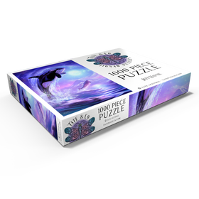 Darstellung des Puzzle Motivs Orca Dreams - Jeff Haynie - Puzzleteile: 1000