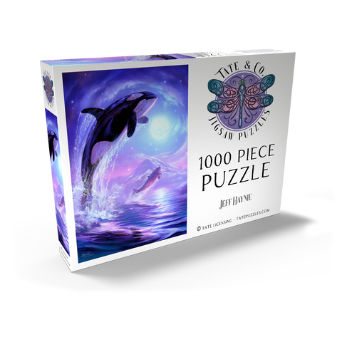 Darstellung des Puzzle Motivs Orca Dreams - Jeff Haynie Orca Dreams - Jeff Haynie 1000 Puzzle Schachtel Ansicht2