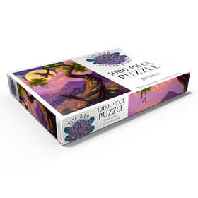 Darstellung des Puzzle Motivs Answer The Call Mystical Raven Tree - Jeff Haynie - Puzzleteile: 1000